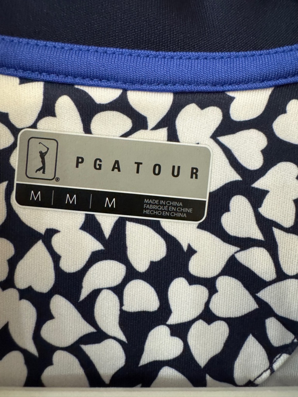 PGA Tour Navy and White Golf Dress with Pockets. Size Medium. - Picture 3 of 6